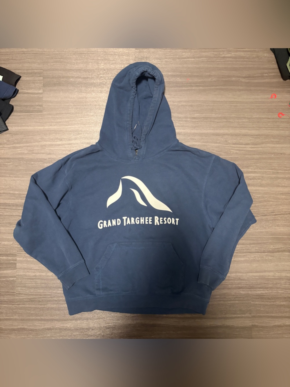 Grand Targhee Resort Hoodie Gear For Sports Blue Ski Wyoming Pullover